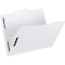 Smead Folders, 2 Fasteners, 1/3 AST Tab Cut, Letter, 50/BX, White PK SMD12840 - alternate 1